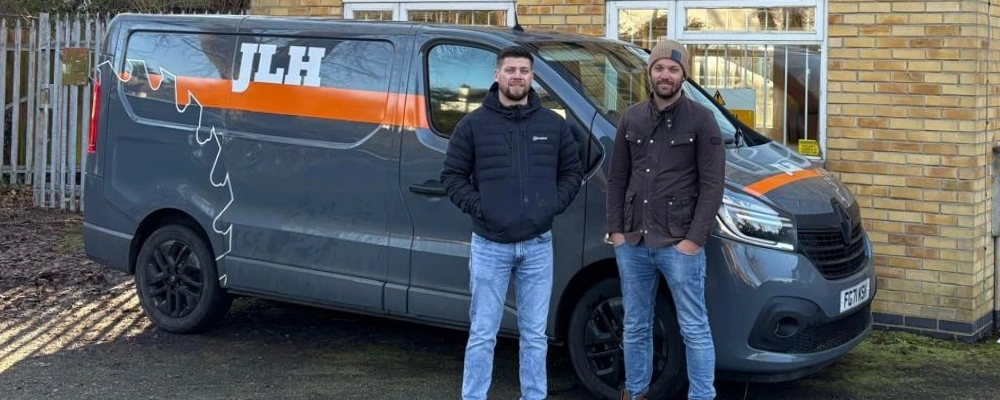 JLH Joinery & Building founders Jack Hallam and Liam Hare