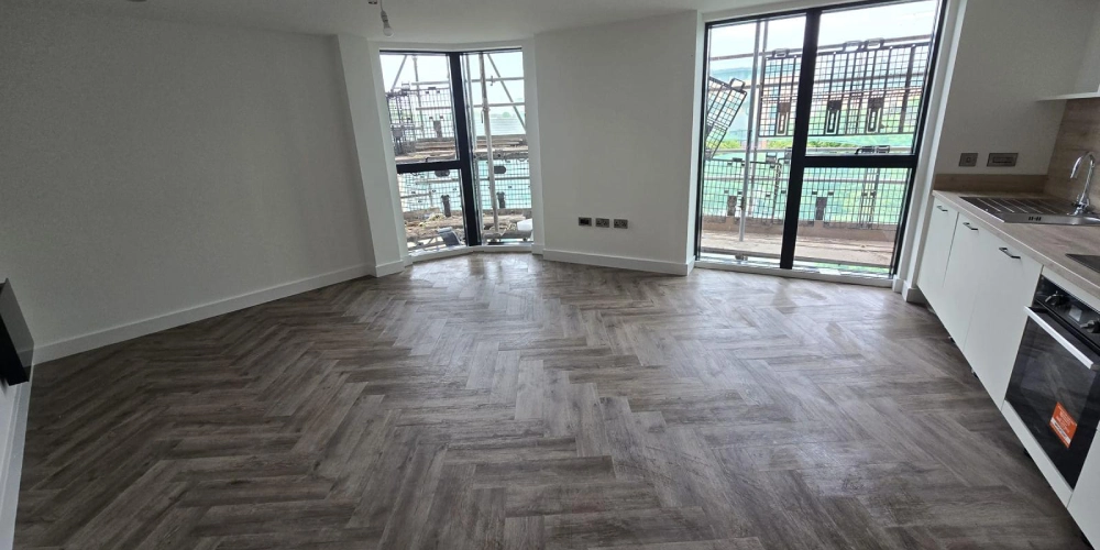 Large scale building works - joinery install